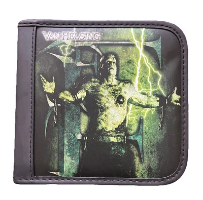 Cd DVD, 24 Disc Folder Carry Case  Storage Media Van Helsing Faux Leather New - Image 1 of 3