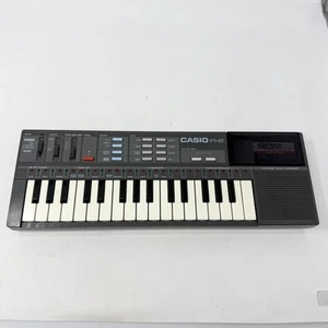 Mini teclado y paquete ROM Casio PT-87 de colección RO-551 canciones del mundo PROBADO Y FUNCIONANDO - Imagen 1 de 12