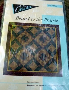 New Moda University BOUND TO THE PRAIRIE 85" x 85" Quilt Pattern Quilting - Picture 1 of 1