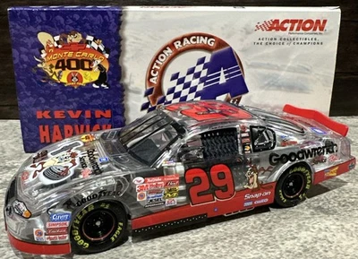 2001 Kevin Harvick Goodwrench Looney Tunes Taz 1/24 Clear Action Nascar Diecast - Image 1 of 4