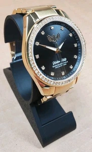 Hidden Hills Black/Gold Generation X 86400-GX Swiss Quartz Watch 1 Of 120 - Picture 1 of 9