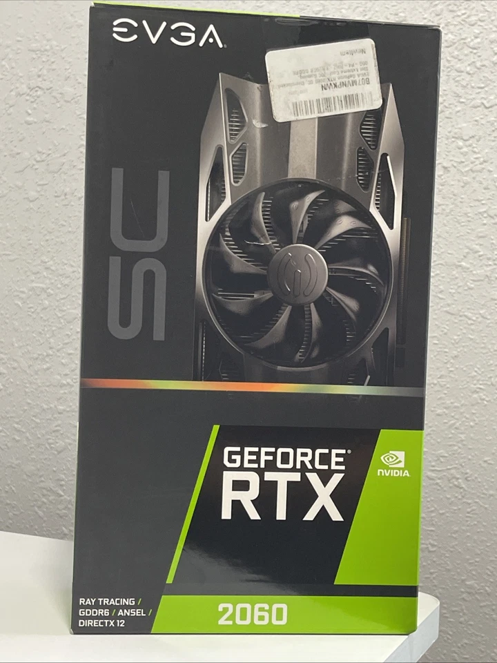 EVGA NVIDIA GeForce RTX 2060 Graphic Card EVGA - Image 1 of 4