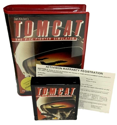 Tomcat F-14 Fighter Simulator Atari 2600 *Complete* #1 - Image 1 of 4