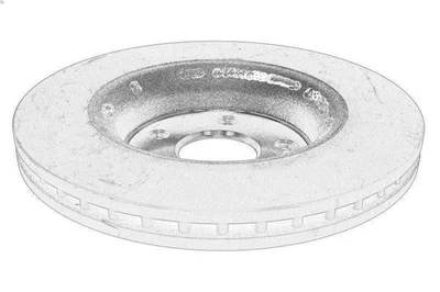 1X Disco de freno OE CHRYSLER 04755569AA para Dodge Durango (WD) 5.7 2011- Foto 1 de 4