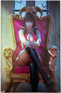 Vampirella/Dracula: Unholy #3 Exclusive Virgin Variant (LTD 500 mit COA) 2022 - Bild 1 von 8