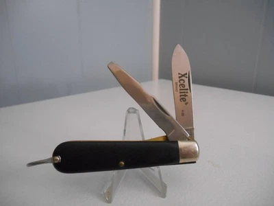 VINTAGE CAMILLUS NEW YORK USA ELECTRICIAN LINEMAN POCKET KNIFE - Image 1 of 4