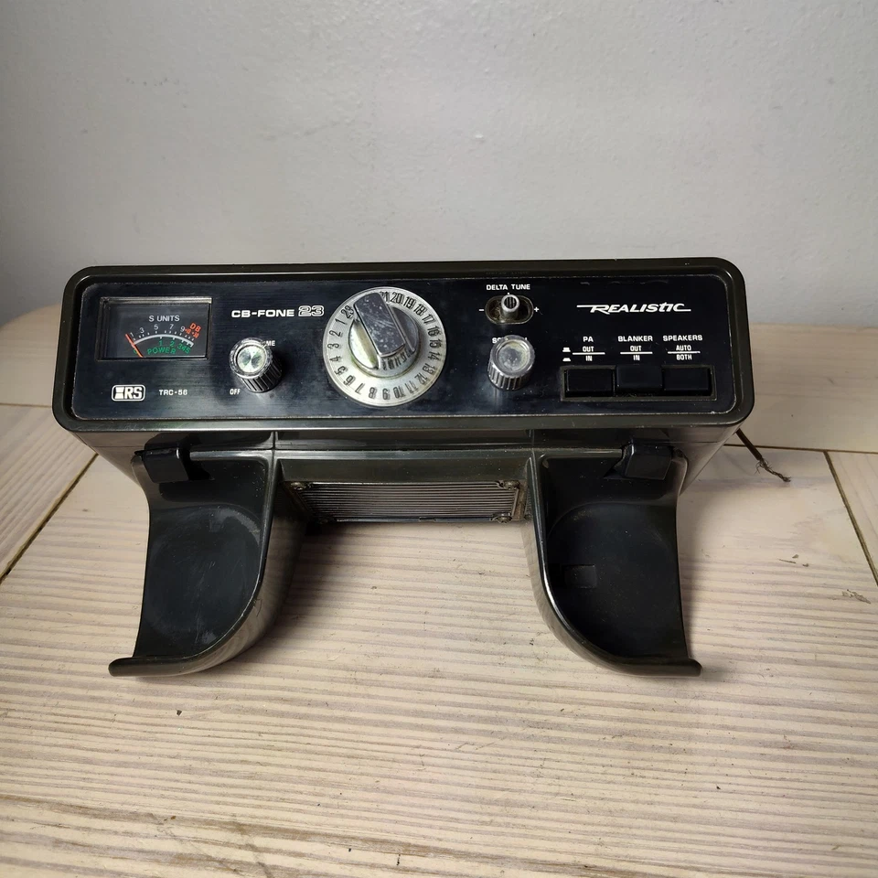 Vtg Realistic CB-Fone 23 TRC-56 Citizens Band Transceiver No Handset UNTESTED - Image 1 of 4