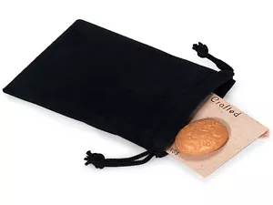 50 un. bolsas de joyería negras 3x4 bolsas de terciopelo de terciopelo negras bolsas de regalo - Imagen 1 de 1
