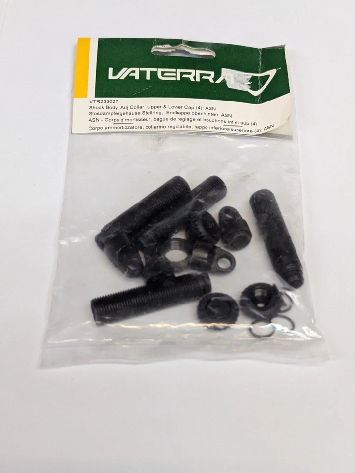 VATERRA Shock Body, Adj Collar Upper & Lower Cap (4) VTR233027 - Image 1 of 1