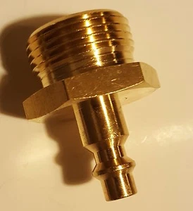 3/4 Zoll NPT Stecker pneumatisch Industrie Wechselnippel - Bild 1 von 2