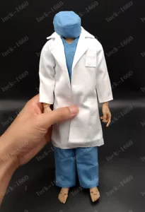1/6 Maßstab Arztuniform Krankenschwester Kleid Anzug Modell Kleidung für 30cm Körperfigur - Bild 1 von 3