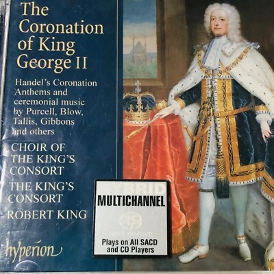 Coronation of King George II by Robert King / King's Consort Super Audio CD - Bild 1 von 4