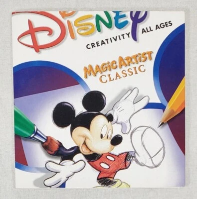 Disney Magic Artist CD-ROM Clásico (Windows o Mac, 1996) Creatividad - Todas las Edades Foto 1 de 4
