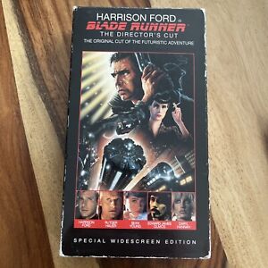 Blade Runner: The Director's Cut (Widescreen VHS tape, 1992 Warner) Ridley Scott