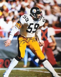 Autographed Jack Ham "HOF 88" Pittsburgh Steelers  16x20 photo  w/ Show Ticket - Picture 1 of 1