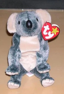 Eucalipto el oso koala, Ty Beanie Baby (1999), con etiquetas, muy bueno - Imagen 1 de 1