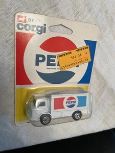 Vintage 1978 Corgi Diecast Pepsi Cola Delivery Truck MOC - Picture 1 of 2