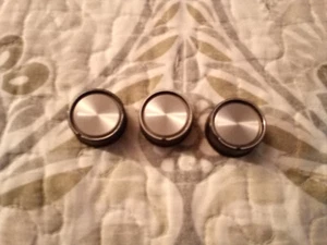 califone record player part/knobs/from model 1430/ex cond/read - Picture 1 of 2