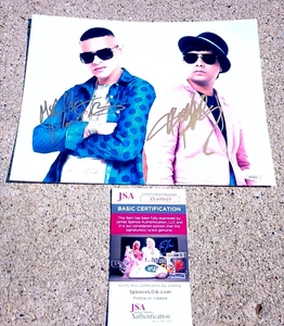 PLAN B Reggaeton SIGNED 8X10 Photo JSA COA  - Picture 1 of 4