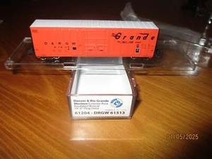 Wheels Of Time N Denver & Rio Grande Insulated Boxcar 61204 DRGW 61513 New - Picture 1 of 4