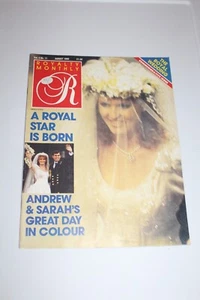 MENSUAL REAL (agosto 1986) ANDREW & SARAH'S GRAN DÍA / LA BODA REAL - Imagen 1 de 2
