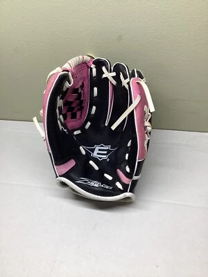 NEW Easton EKP9500 Youth T-Ball Baseball Glove 9.5” Z-Flex Pink Black Right - Image 1 of 3
