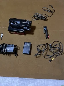 JVC GR-C7U VHS-C Video Movie Camcorder Bundle Back To The Future Free Ship - Picture 1 of 15