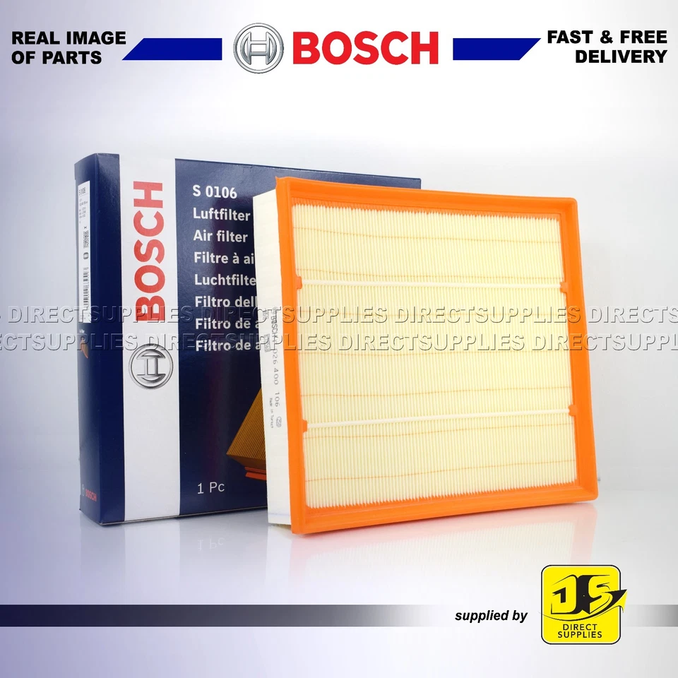 FORD TRANSIT 2.2 2006 - 2014 OE QUALITY GENUINE BOSCH AIR FILTER S0106 - Image 1 of 1