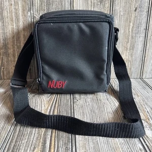Estuche de Transporte Nuby Nintendo Gameboy Negro Correas Bolsillos - Imagen 1 de 5