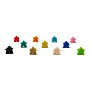 Classic Meeple Figures Mega Pack (55PCS 11 Color) for Board Games - Picture 1 of 1