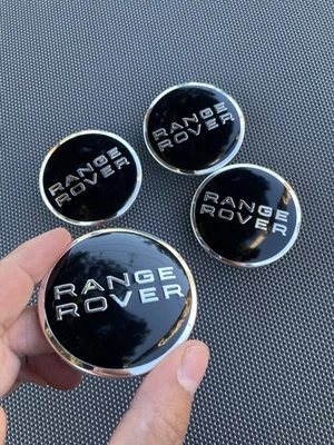 4x, Set of Range / Land Rover Wheel Center Hub Caps, HSE Land Rover Center Foto 1 de 4