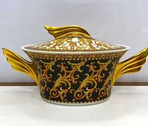 Versace by Rosenthal Barocco Soup Tureen Covered Vegetable Bowl Studio Linie - Picture 1 of 5