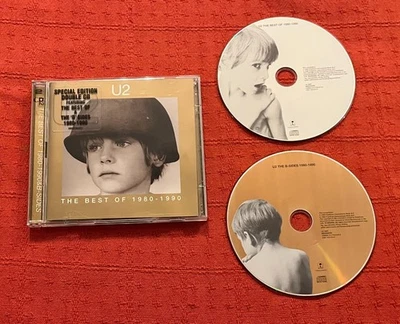 U2 REMASTERED COMPILATION CD X 2 - THE BEST OF 1980-1990 & THE B-SIDES Foto 1 de 4