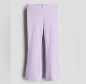 H&M Kids Girls NEW NWT Purple Flare Leggings / Pants- Size 6 - Picture 1 of 5