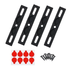 4 Frameless License Plate Holders for Easy Installation and Replacement - Picture 1 of 7