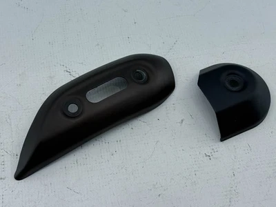 Ducati Monster 1100 Exhaust Manifold Downpipe Heat Shield Guards (2) 10' - Image 1 of 4
