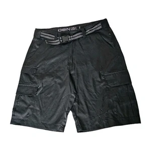 Denali Hybrid Cargo Shorts Herren Gr. 34 schwarz Gürtel Stretch Flatfront Outdoor - Bild 1 von 6