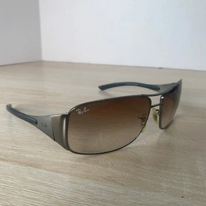 Ray-Ban RB3320 041/13 Sunglasses FRAMES ONLY Gunmetal 64-14 Made in Italy - Picture 1 of 11