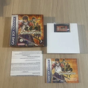 Nintendo Gameboy Advance GBA gioco Onimusha Tactics completo CIB UKV - raro - Foto 1 di 20