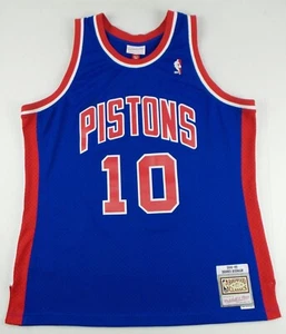 Mitchell & Ness Detroit Pistons Denis Rodman Basketball Jersey Size Men's XL - Picture 1 of 5