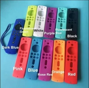 Amazon Fire Tv stick 2nd Gen 4K Silicone Remote Control Cover-Case , 11 Colors - Picture 1 of 25