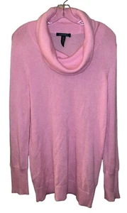 LAUREN RALPH LAUREN Pullover rosa Wollmischung Wasserfallausschnitt Größe M - Bild 1 von 2