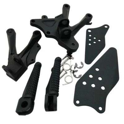 Kit de reposapiés delanteros izquierdo y derecho apto para Kawasaki Ninja ZX-10R 2006-2010 Foto 1 de 4