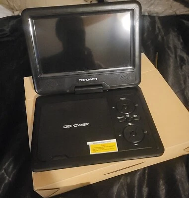 DBPOWER 12" Portable DVD Player - Blue (DPMP0605) - Image 1 of 3