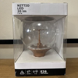 IKEA NITTIO E26 - 20 Lumen LED 1.8W Decorative Light Bulb - Picture 1 of 5