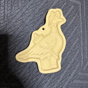 Brown Bag Cookie Art Mother Goose Mold Hill Design 1992 - Picture 1 of 12