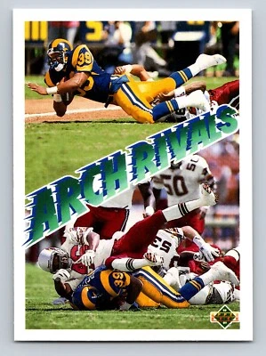 1991  Upper Deck 653 Delpino / McDonald AR Rams / Cardinals - Image 1 of 2