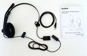Yealink YEA-YHS34-LITE-MONO Headband Headset QD to RJ9 T20 T30 T40 T50 Series - Zdjęcie 1 z 9