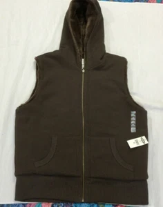 NWT OLD NAVY WOMENS REVERSIBLE HOODED VEST SIZE XL - Picture 1 of 9