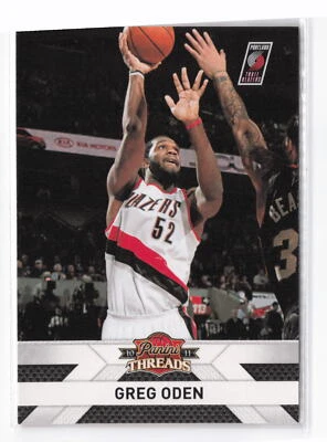 2010-11 Panini Threads #71 Greg Oden - Image 1 of 2